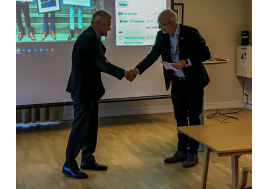 John Slørdal - nytt medlem i Aalesund Øst Rotaryklubb