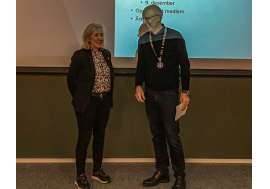 Eva Brox - nytt medlem i Aalesund Øst Rotaryklubb