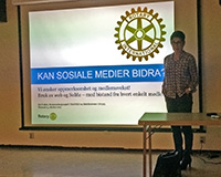 Årsmøte og foredrag om sosiale medier.