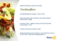 Torskeaften - husk påmelding