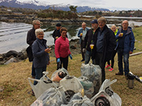 Strandrydding på Svinøya