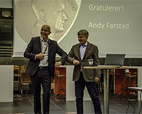 "Paul Harris Fellow"-medaljen til Sverre "Andy" Farstad
