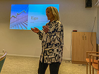 "Egoforedrag" Eva Brox