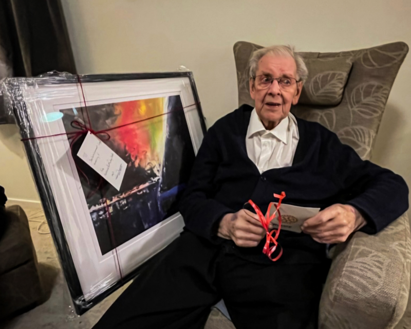 Johan Weiberg Gulliksen 99 år
