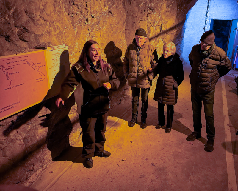 Bunkersvandring i Aksla