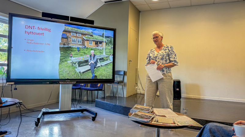 DNT - frivillige hytteverter og Unge Naturtalenter