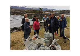 Strandrydding på Svinøya